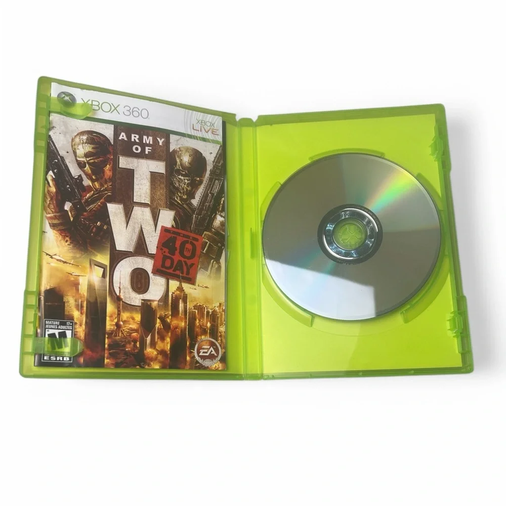 Set of 3 XBOX 360 Video Games Assassin's Creed II‎ Oblivion IV Army of Two